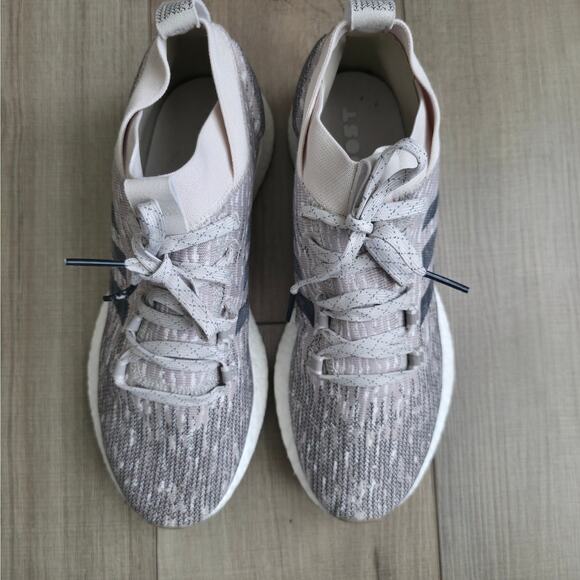 adidas PureBoost RBL Clear Brown Carbon Sneakers Shoes Men Sz 8.5 F35782 - Picture 5 of 16